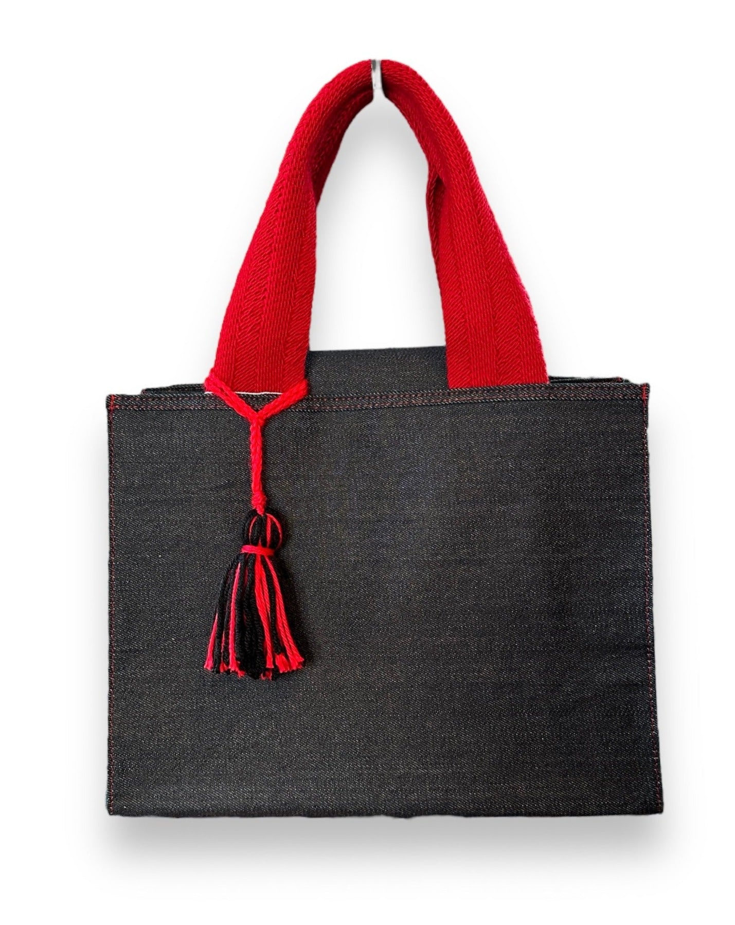 Black Denim Jules Tote and Strap Deluxe