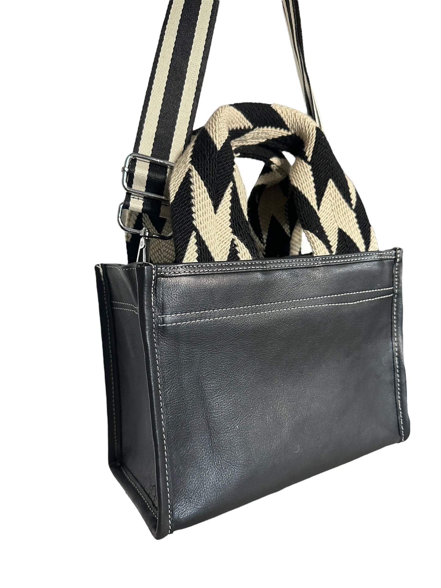 Luxury and practicality in one tote. 