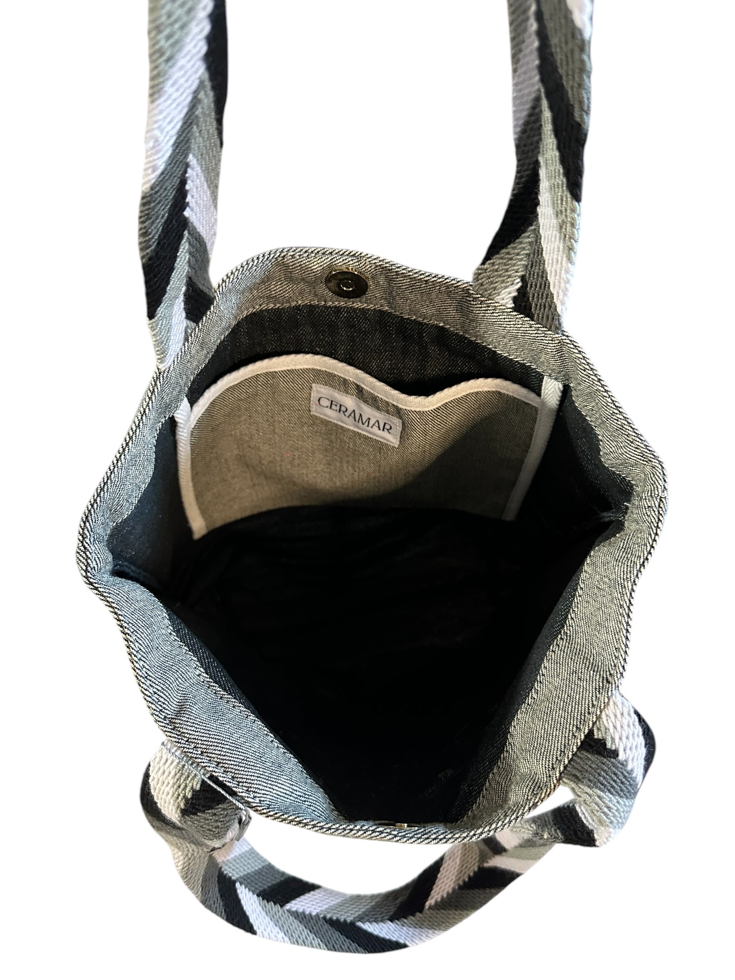 Chic,easy, light weight tote, perfect for the farmers market!