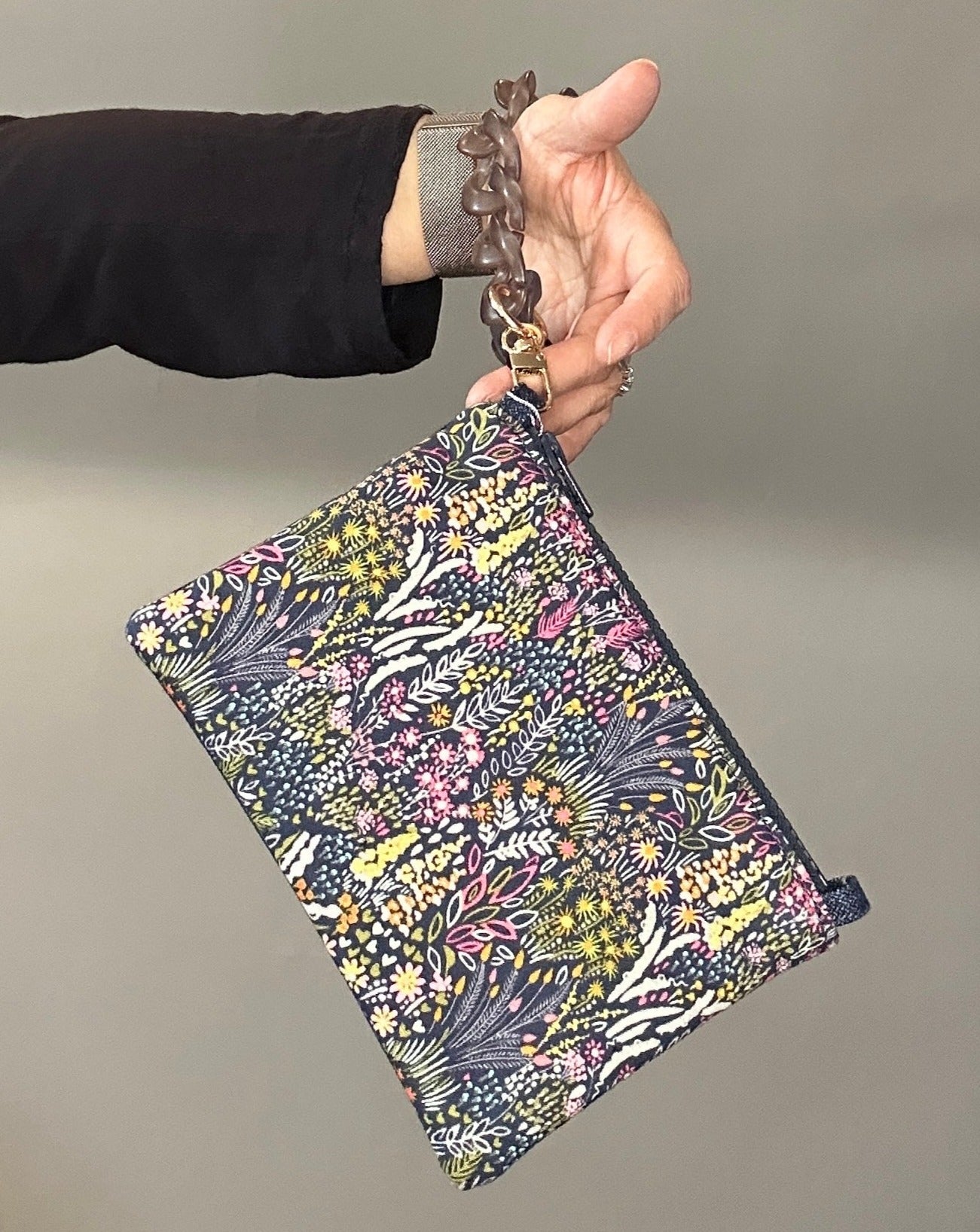 The NYC cosmetic wristlet, the perfect accessory!